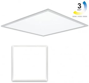 Φωτιστικό Οροφής Πάνελ LED 40W Λευκό 3CCT Slim 60x60cm 35-004127 Band  35-004127 Λευκό