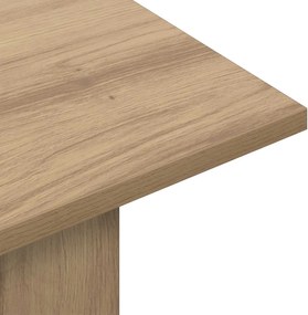 vidaXL Τραπέζι κονσόλας Artisan Δρυς 100 x 30 x 75 εκ