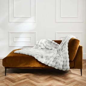 Κουβέρτα Γούνινη Υπέρδιπλη (220x240) L-C Mounty Grey 1613034
