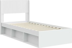 vidaXL Καλάθι με αποθήκη και κεφαλάρι Λευκό 100 x 200 cm