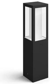 Έξυπνο Επιδαπέδιο Φωτιστικό 2xLed 8W IP44 Μαύρο RGBW Hue Impress 915005731001 Philips Hue-915005731001-Μαύρο 915005731001
