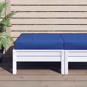 vidaXL Μαξιλάρια Παλέτας Μπλε 60x60x9,5 εκ. από Ύφασμα Oxford