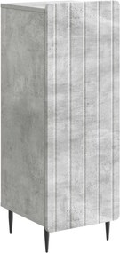 vidaXL Πλαϊνό γραφείο Γκρι Σκυροδέματος 34,5 x 33 x 92 εκ.