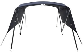 vidaXL Τέντα Σκάφους με 4 Αψίδες Τοιχώματα 243x(200-213)x137 εκ.