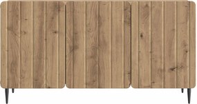 vidaXL Ντουλάπι TV 99 x 34,5 x 52 cm Artisan Δρυς Επεξεργασμένο Ξύλο