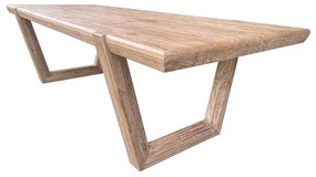 Τραπέζι Εξωτερικού Χώρου TEAK Riftan 260X105X75cm