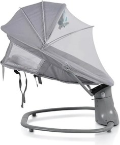 Ηλεκτρικό Ρηλάξ Με Μουσική (0-6 Μηνών/Έως 9kg) Cangaroo Axel Grey