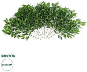 Artificial Garden LAUREL BRANCH 20231 10 x Τεχνητά Διακοσμητικά Κλαδία Δάφνης Π50 x Υ65cm Globostar 20231