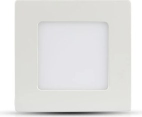 LED V-TAC Mini panel Samsung SMD 24W χωνευτό τετράγωνο 4000K Φυσικό λευκό 722