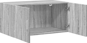 vidaXL Ντουλάπι Τοίχου Γκρι Sonoma 80x42,5x40 εκ. Επεξεργασμένο Ξύλο