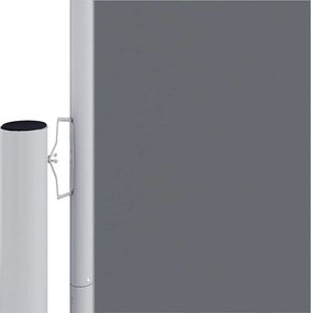 vidaXL Σκίαστρο Πλαϊνό Συρόμενο Ανθρακί 200 x 600 εκ.
