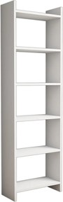 ΒΙΒΛΙΟΘΗΚΗ CLASSIKER HM9226.11 ΜΕΛΑΜΙΝΗΣ ΛΕΥΚH 48,5x22x160Υεκ.