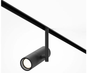 Σποτ Μαγνητικής Ράγας Exility LED 12W Μαύρο Περιστρεφόμενο Elti TR005-2-12W3K-B Maytoni TR005-2-12W3K-B
