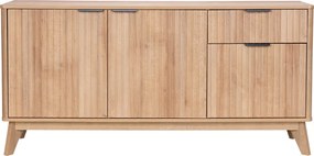Μπουφές Hamea pakoworld mdf σε φυσική απόχρωση 150x39,5x73εκ