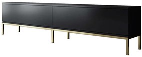 Έπιπλο Τηλεόρασης Lord 618BLY1212 180x30x47cm Black-Gold