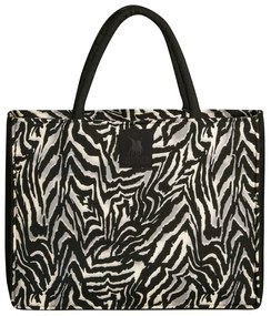 Τσάντα Θαλάσσης Polyester 46x36εκ. Essential 4038 Μαύρη-Taupe Greenwich Polo Club