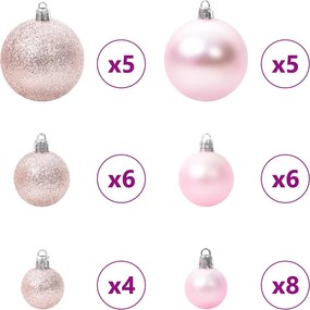 vidaXL Τεχνητό Χριστουγεννιάτικο Δέντρο με 150 LED Πράσινο 120 cm