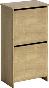Παπουτσοθήκη Port Megapap χρώμα sapphire oak 48x31x92εκ.