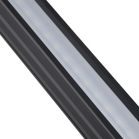 GloboStar MARKET 61020-P Γραμμικό Κρεμαστό Φωτιστικό Linear LED 18W 2230lm 60° AC 220-240V Μ120 x Π2 x Υ4cm Ψυχρό Λευκό 6000K - Μαύρο - 3 Years Warranty