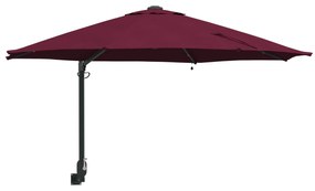 Ομπρέλα Κήπου Βεραμάν Κόκκινο 248 x 248 x 148 εκ.