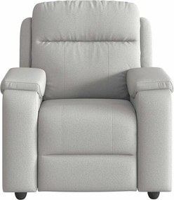 vidaXL Ανακλινόμενη καρέκλα Γκρι σύννεφο Ύφασμα