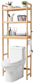 VEVOR Over the Toilet Storage 3-Tier Bathroom Shelf Rack Space Saver Organizer