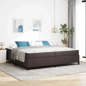 vidaXL Κρεβάτι με ελατήρια Καφέ 200 x 200 cm