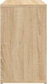 vidaXL Βοηθητικό Ντουλάπι Sonoma Δρυς 60 x 30 x 50 εκ. από Επεξ. Ξύλο