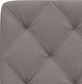 vidaXL Μαξιλάρι για Κεφαλάρι Taupe 90 εκ. Υφασμάτινο