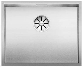 Blanco Zerox 500-U Durinox Ματ Λείος Νεροχύτης Υποκαθήμενος με 1 Γούρνα 54x44 cm