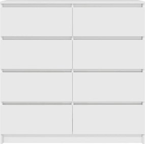 vidaXL Ντουλάπι Λευκό 100x35x99 εκ. Επεξεργασμένο Ξύλο