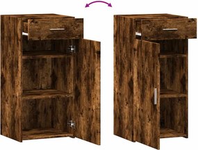 vidaXL Ντουλάπι Καπνιστή Δρυς 45x42,5x93 εκ. από Επεξεργ. Ξύλο