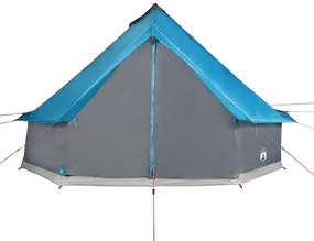 vidaXL Σκηνή Οικογενειακή Tipi 6 Ατόμων Αδιάβροχη Μπλε