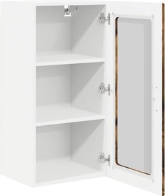 vidaXL Ραφιέρα τοίχου PORTO 2 pcs Καπνιστό Δρύς Επεξεργασμένο Ξύλο