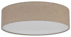 Πλαφονιέρα Φωτιστικό Οροφής 4xE27 Ύφασμα Earth KT Lighting-10166-Μπεζ 10166