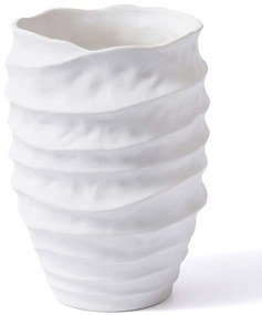 Βάζο 742TMA4886 20x20x31cm White Aberto Design Ceramic