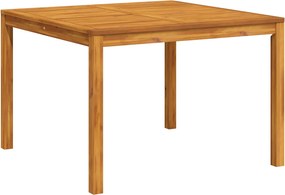 vidaXL Σετ τραπεζαρίας κήπου 7 τεμαχίων 6-θέσια Φυσικό