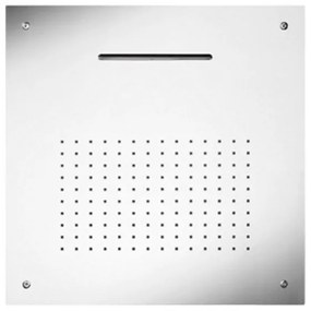 Almar Temptation Chrome Κεφαλή Ντους Εντοιχισμού Οροφής 50x50 εκ. 2 ροών E044109-100
