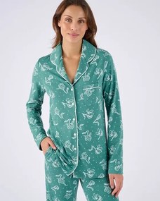 Πιτζάμα με κουμπιά από θερμομονωτικό ζέρσεϊ