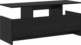 vidaXL Βάση TV Μαύρη Οξυά 102 x 35 x 45 εκ. Επεξεργασμένο ξύλο