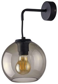 Φωτιστικό Τοίχου Vetro I 9132 Black Nowodvorski Metal, Glass