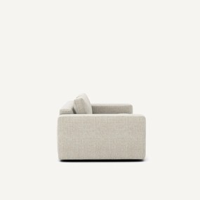 Τριθέσιος καναπές με μελανζέ ταπετσαρία, Skander