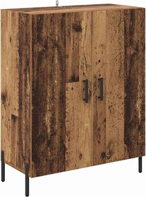 vidaXL Highboard 2 pcs Παλιό Ξύλο Επεξεργασμένο ξύλο