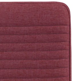 vidaXL Καρέκλες Τραπεζαρίας 2 τεμ. Μπορντό Υφασμάτινες