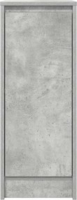 vidaXL Ντουλάπι Γκρι Σκυροδέματος 29,5x34x76 εκ. Επεξεργασμένο Ξύλο