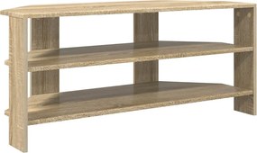 vidaXL ΓωνιακήΒάσηΤηλεόρασης Δρύς Sonoma 102x40,5x45εκ