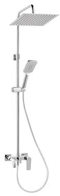 KARAG ALGEO SQUARE Μπαταρία σταθερού ντους ALGEO SQUARE NP80-BAQ13U FERRO KARAG-5903738210411