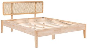 Κρεβάτι Izabelya (Για Στρώμα 140x190cm) 284MTL1111 152x195x90cm Natural Διπλό