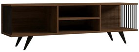 Έπιπλο Τηλεόρασης Josef 495SSE1627 160x40x48,6cm Walnut