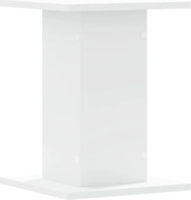 vidaXL Βάσεις Ηχείων 2 Τεμ. Λευκή 30x30x40 εκ. Επεξ. Ξύλο